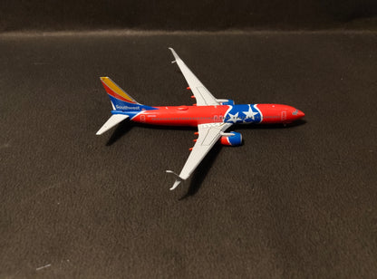 Southwest Airlines Tennessee One Boeing B737-800S N8620H 1/400 Diecast Scale Model GeminiJets