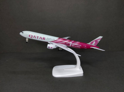 Qatar Airways Boeing B777-300ER A7-BEB 20cms Airplane Model