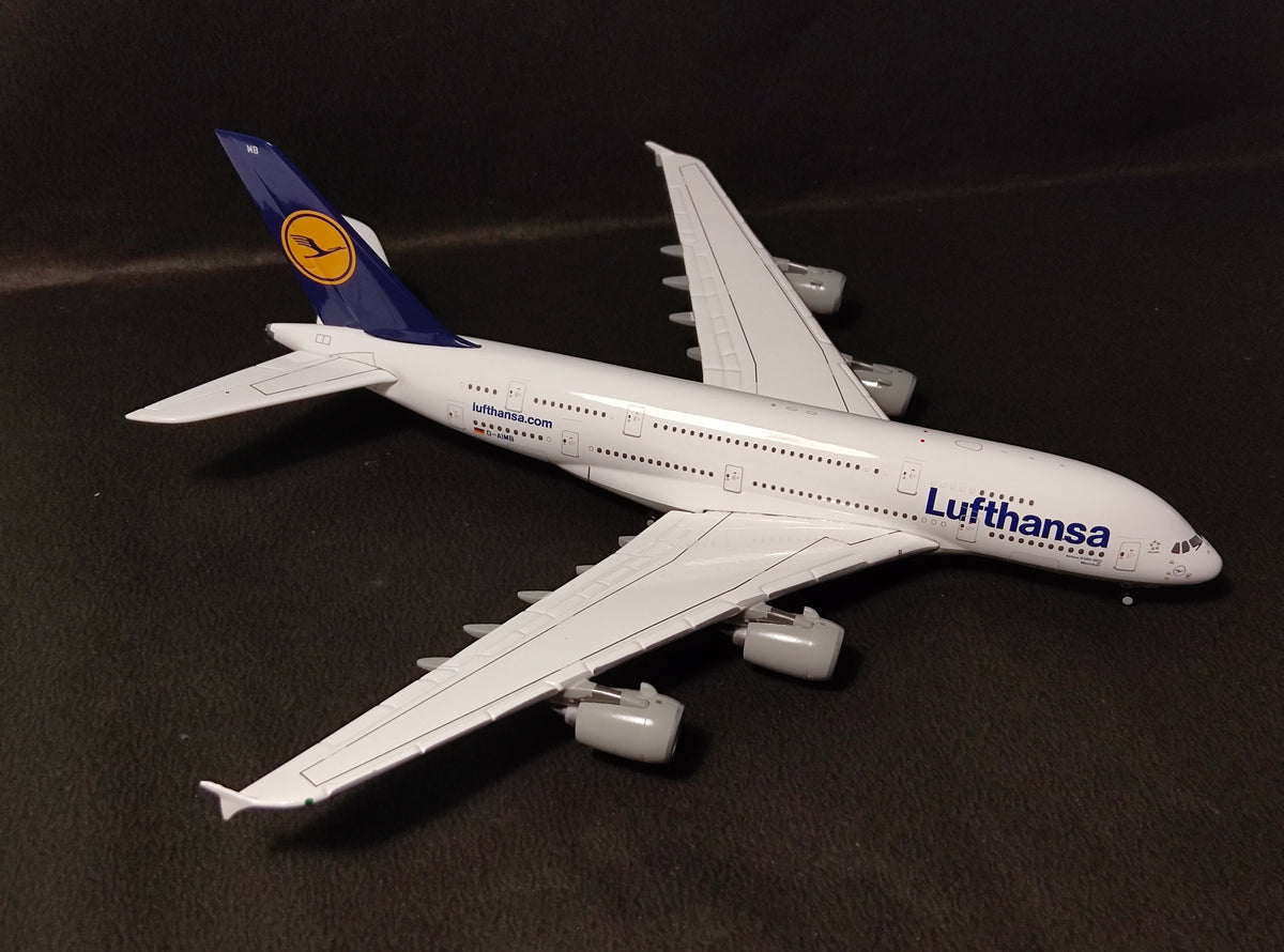 Lufthansa Airbus A380-800 D-AIMB (Old Livery) 1/400 Diecast Scale Model GeminiJets