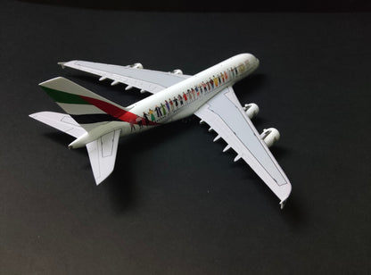 Emirates Airbus A380-800 “Year of Tolerance Livery” A6-EHD 1/400 Diecast Scale Model GeminiJets