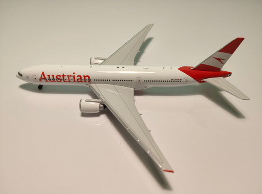 Austrian Airlines Boeing B777-200ER OE-LPA 1/400 Diecast Scale Model Phoenix Models