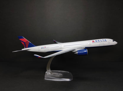 Delta Airlines Airbus A350-900 N501DN 1/200 Scale Snap Fit Model