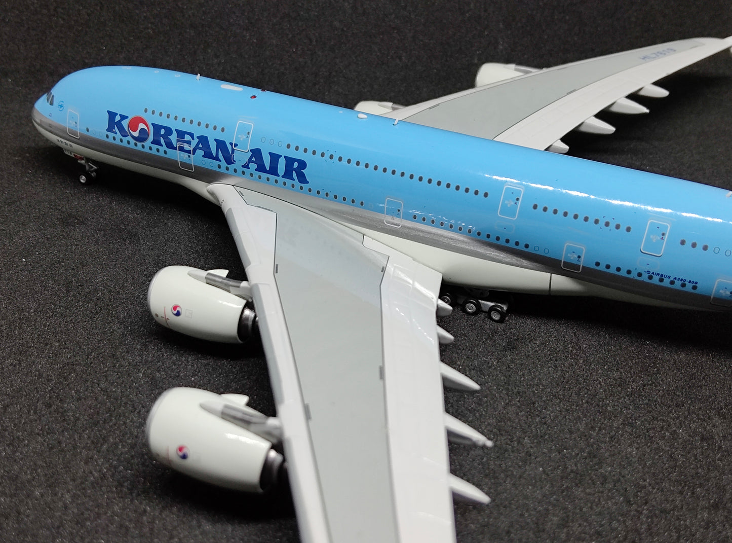 Korean Air Airbus A380-800 (Detachable Landing Gear) HL7619 1/400 Diecast Scale Model Aviation400