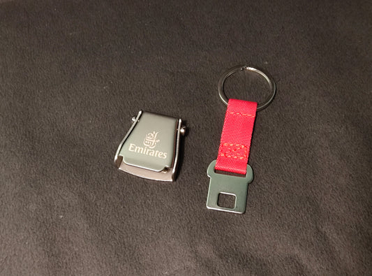 Emirates Seat Belt Keychain Accessories