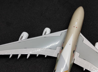 Etihad Airways Airbus A380-800 A6-APD (Choose South Korea Livery) detachable landing gear 1/400 Aircraft Scale Model Aviation400