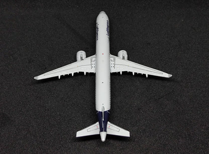 Lufthansa Airbus A321neo (600th Airbus Aircraft Sticker Livery) D-AIEQ 1/400 Diecast Scale Model GeminiJets