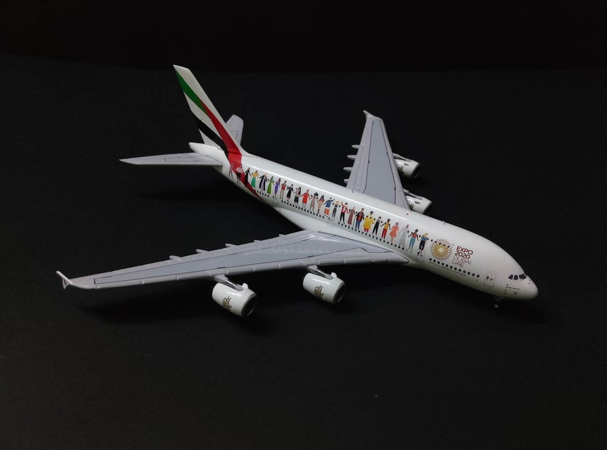 Emirates Airbus A380-800 “Year of Tolerance Livery” A6-EHD 1/400 Diecast Scale Model GeminiJets