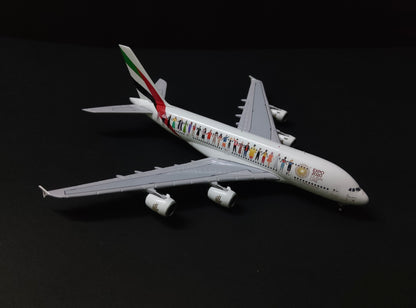 Emirates Airbus A380-800 “Year of Tolerance Livery” A6-EHD 1/400 Diecast Scale Model GeminiJets