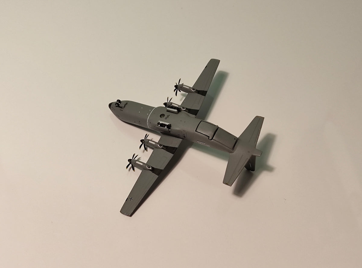 Luftwaffe Lockheed C-130J-30 5501 1/400 Diecast Scale Model GeminiJets