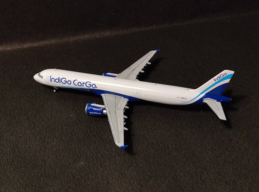 IndiGo Cargo Airbus A321 P2F VT-IKW 1/400 Diecast Scale Model JCWings