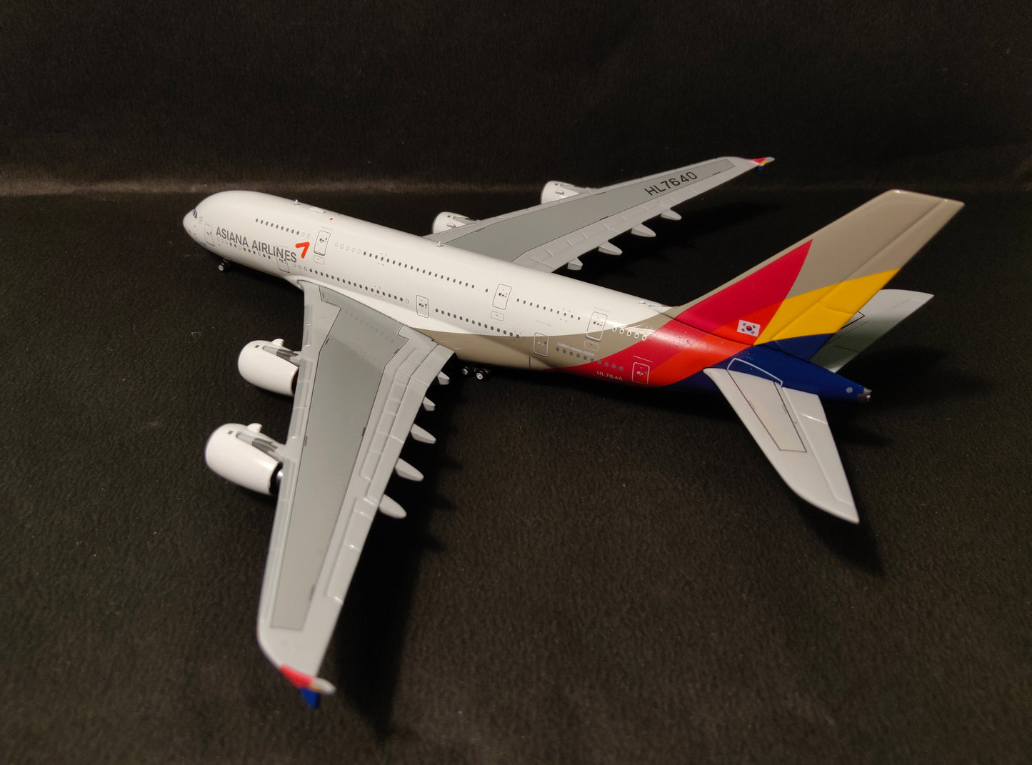 Asiana Airlines Airbus A380-800 HL7640 1/400 Diecast Scale Model GeminiJets