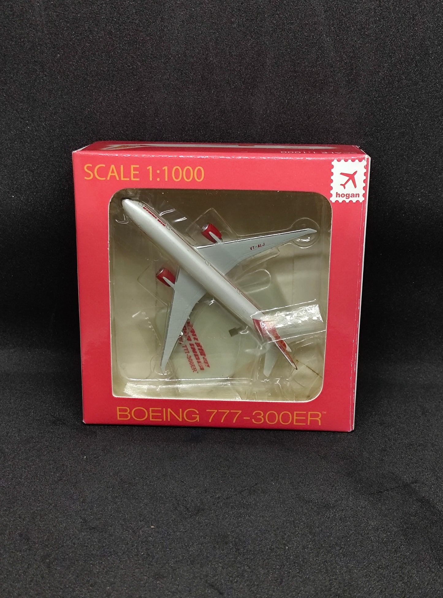 Air India Boeing B777-300ER VT-ALJ 1/1000 Diecast Scale Model Hogan Wings