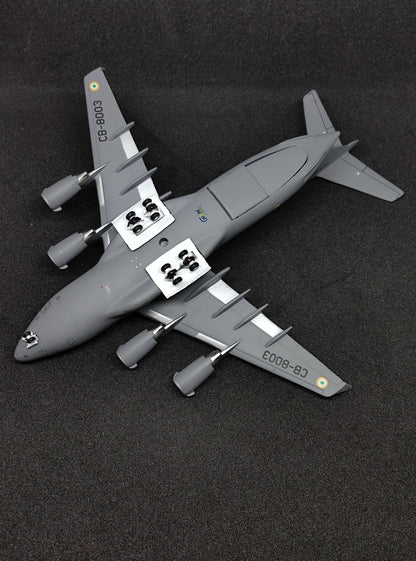 Indian Air Force Boeing C-17 Globemaster III CB-8003 Interactive 1/400 Diecast Scale Model GeminiJets