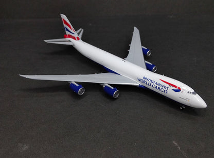 British Airways World Cargo Boeing 747-8F G-GSSF 1/400 Diecast Scale Model JCWings