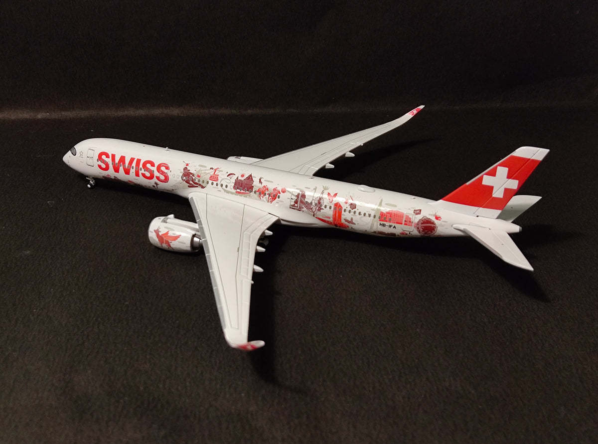 Swiss International Airlines Wanderlust A350-900 HB-IFA 1/400 Diecast Scale Model JCWings