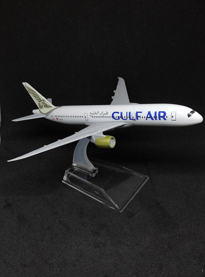 Gulf Air Boeing B787-9 DreamLiner A9C-FA 16cms Airplane Model