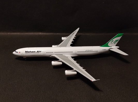 Mahan Air Airbus A340-300 EP-MMT 1/400 Diecast Scale Model Phoenix Models