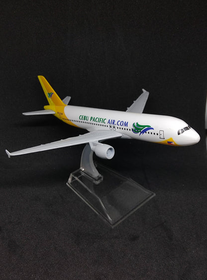 Cebu Pacific Air Airbus A320 RP-C3189 16cms Airplane Model