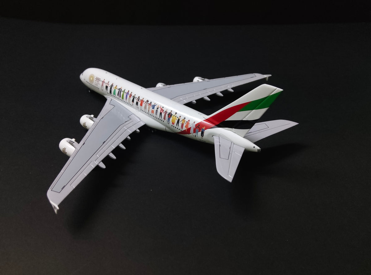 Emirates Airbus A380-800 “Year of Tolerance Livery” A6-EHD 1/400 Diecast Scale Model GeminiJets