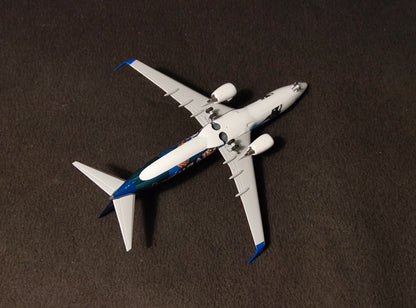 Xiamen Airlines Universal Beijing Resort Jurassic World Isla Nublar Boeing B737-800 B-5487 1/400 Diecast Scale Model NGModels