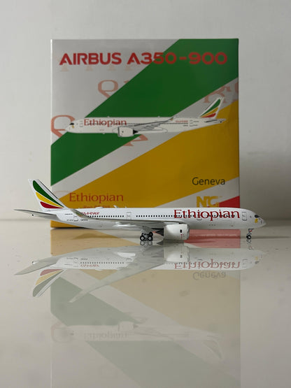 Ethiopian Airlines Airbus A350-900 ET-AYA 1/400 Diecast Scale Model NGModels
