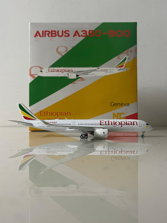 Ethiopian Airlines Airbus A350-900 ET-AYA 1/400 Diecast Scale Model NGModels