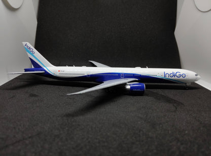 IndiGo Boeing 777-300ER TC-LKD 1/400 Aircraft Scale Model JCWings
