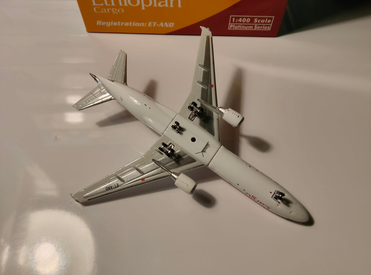 Ethiopian Cargo McDonnell Douglas MD-11F ET-AND 1/400 Diecast Scale Model Phoenix Models