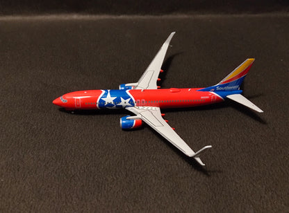 Southwest Airlines Tennessee One Boeing B737-800S N8620H 1/400 Diecast Scale Model GeminiJets