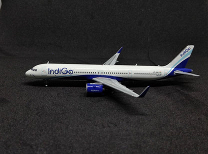 IndiGo Airbus A321neo VT-IUA 1/400 Diecast Scale Model JCWings