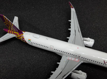 Vistara Airbus A321NEO VT-TVB 1/400 Scale Diecast Model JCWings