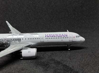 Hawaiian Airlines Airbus A321neo N208HA 1/400 Diecast Scale Model GeminiJets