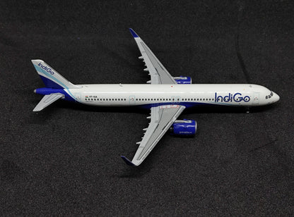 IndiGo Airbus A321neo VT-IUA 1/400 Diecast Scale Model JCWings