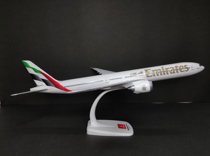 Emirates Boeing B777-9 1/200 Scale Snap Fit Model