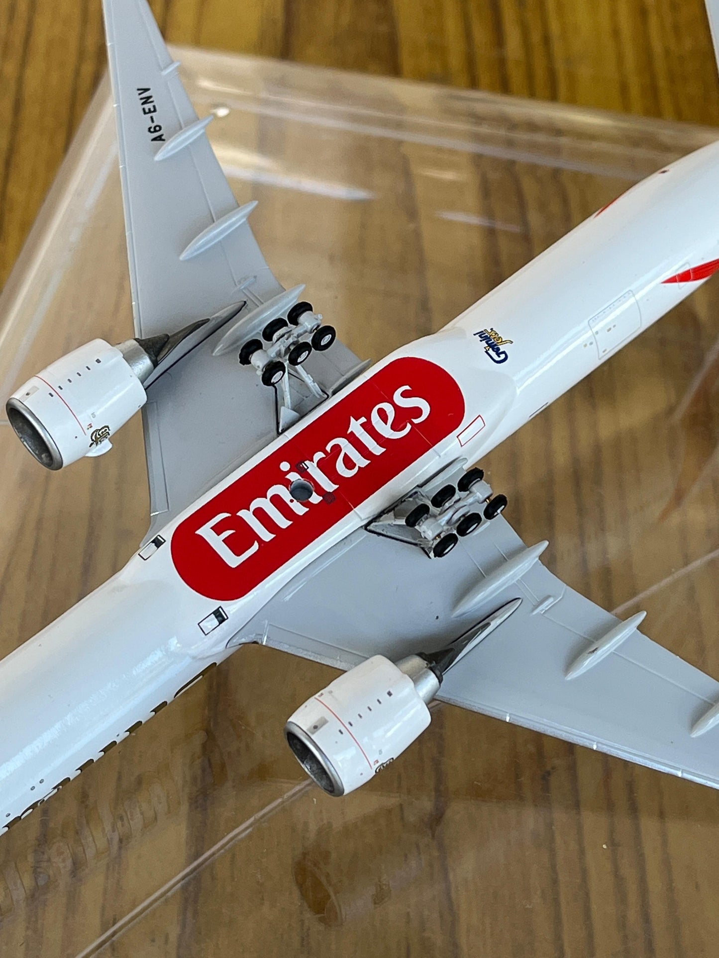 Emirates Boeing 777-300ER A6-ENV 1/400 Diecast Scale Model GeminiJets