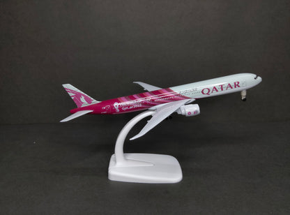 Qatar Airways Boeing B777-300ER A7-BEB 20cms Airplane Model