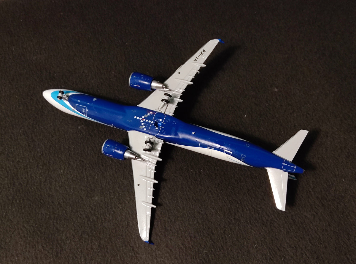 IndiGo Cargo Airbus A321 P2F VT-IKW 1/400 Diecast Scale Model JCWings