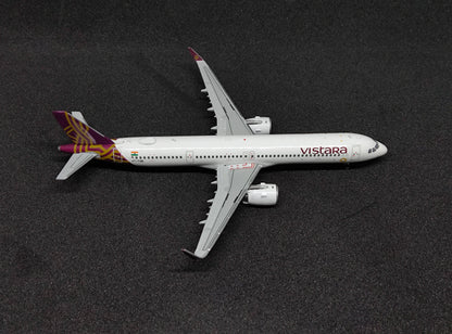 Vistara Airbus A321NEO VT-TVB 1/400 Scale Diecast Model JCWings
