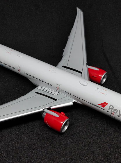 Royal Flight Boeing B777-300ER VP-BGK flaps down version 1/400 Diecast Scale Model JCWings