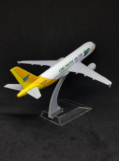 Cebu Pacific Air Airbus A320 RP-C3189 16cms Airplane Model