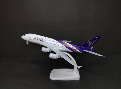 Thai Airways Airbus A380-800 HS-TUC 20cms Airplane Model