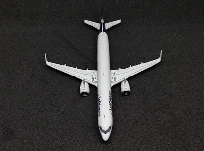 Lufthansa Airbus A321neo (600th Airbus Aircraft Sticker Livery) D-AIEQ 1/400 Diecast Scale Model GeminiJets