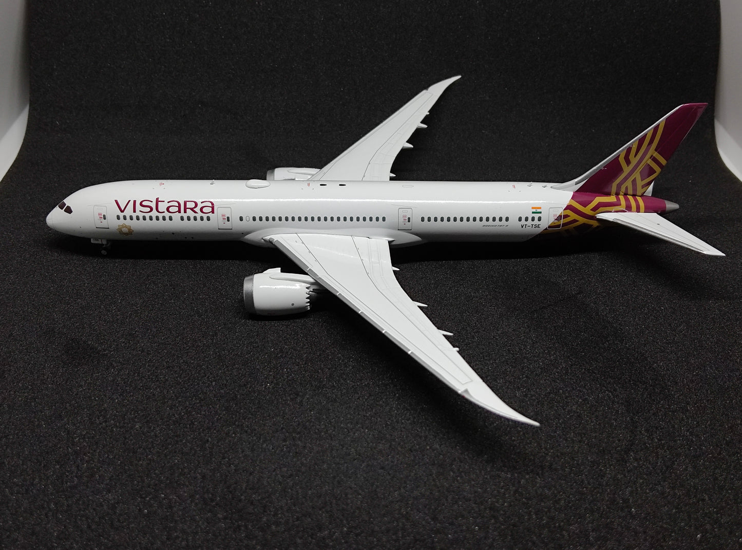 Vistara Boeing B787-9 VT-TSE 1/400 Aircraft Scale Model JCWings