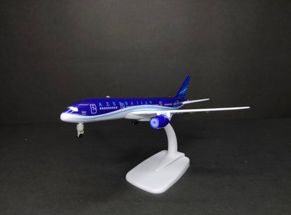 Azerbaijan Boeing B787-8 Dream)Liner VP-BBR 20cms Airplane Model