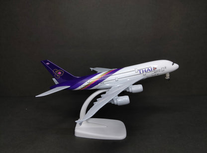 Thai Airways Airbus A380-800 HS-TUC 20cms Airplane Model
