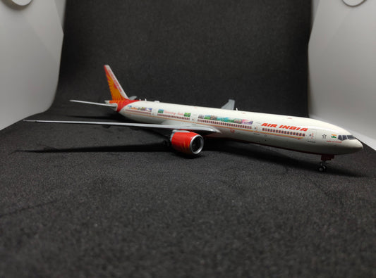 Air India Boeing 777-300ER (Celebrating India Livery) VT-ALN 1/400 Diecast Scale Model JCWings