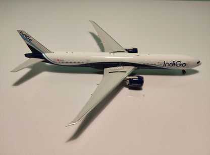 IndiGo Boeing B777-300ER TC-LKD 1/400 Diecast Scale Model Phoenix Models
