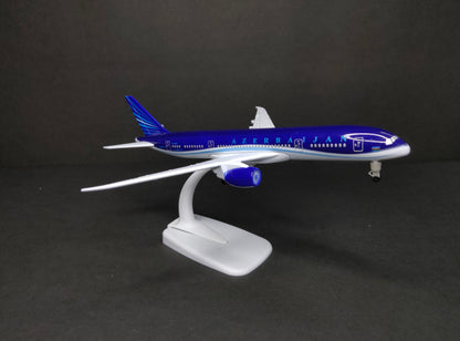 Azerbaijan Boeing B787-8 Dream)Liner VP-BBR 20cms Airplane Model