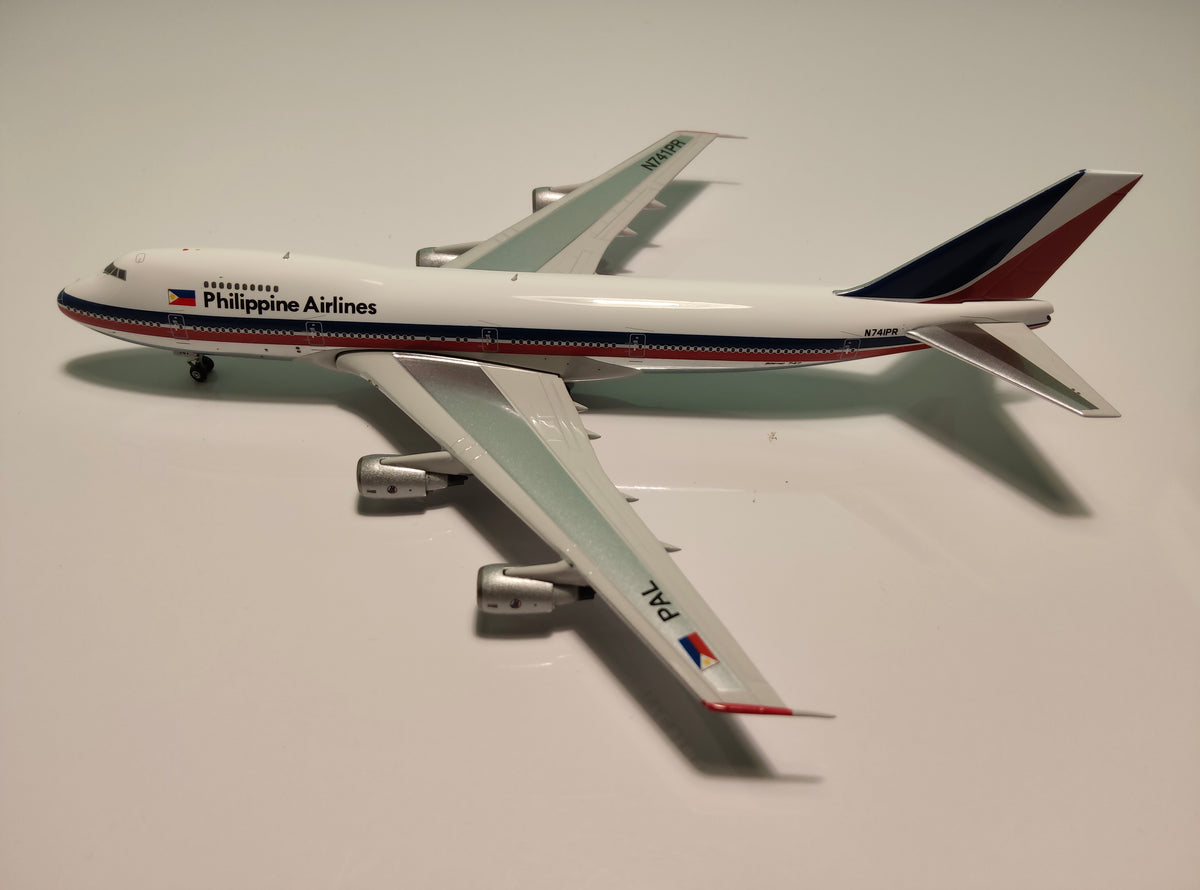 Philippine Airlines Boeing B747-2F6B N741PR 1/400 Diecast Scale Model Phoenix Models