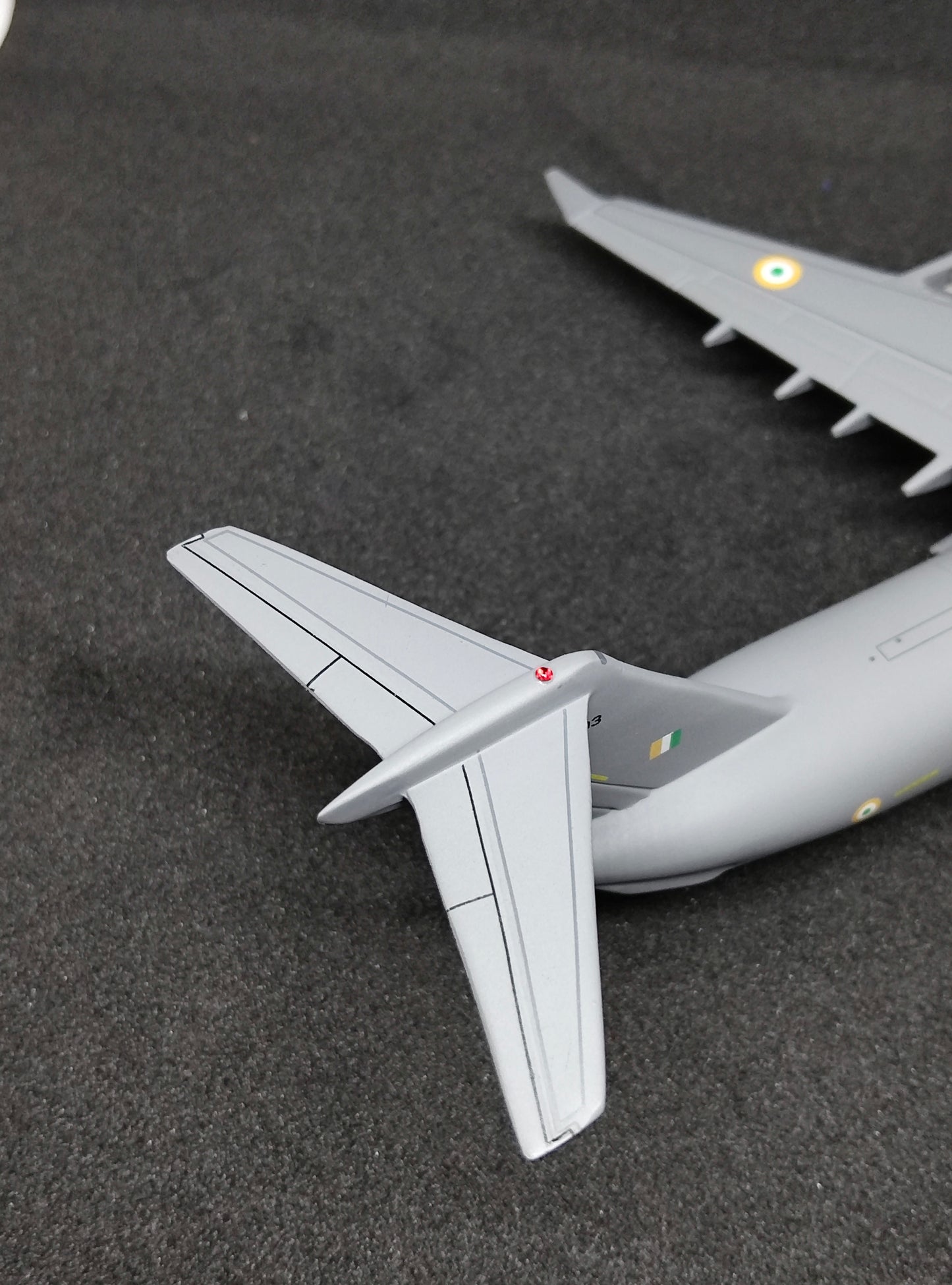 Indian Air Force Boeing C-17 Globemaster III CB-8003 Interactive 1/400 Diecast Scale Model GeminiJets